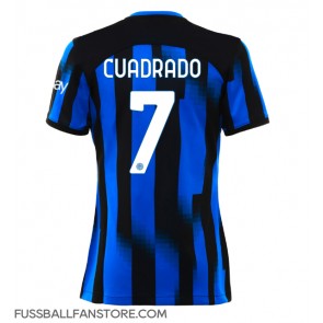 Inter Milan Juan Cuadrado #7 Replik Heimtrikot Damen 2023-24 Kurzarm
